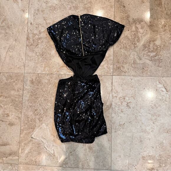 Alice McCall Orchid Mini Dress in Black | LIKE NEW - Picture 7 of 7